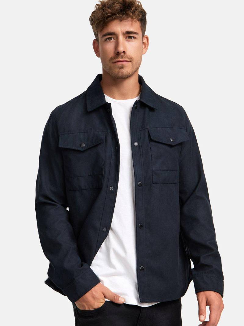 Indicode Hemd Langarm Herren Regular Fit, schwarz von INDICODE