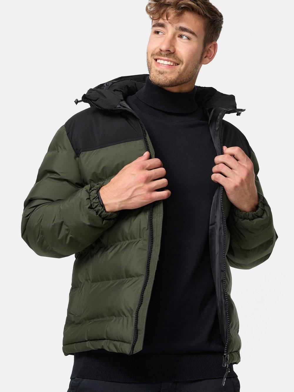 Indicode Jacke Herren, oliv von INDICODE