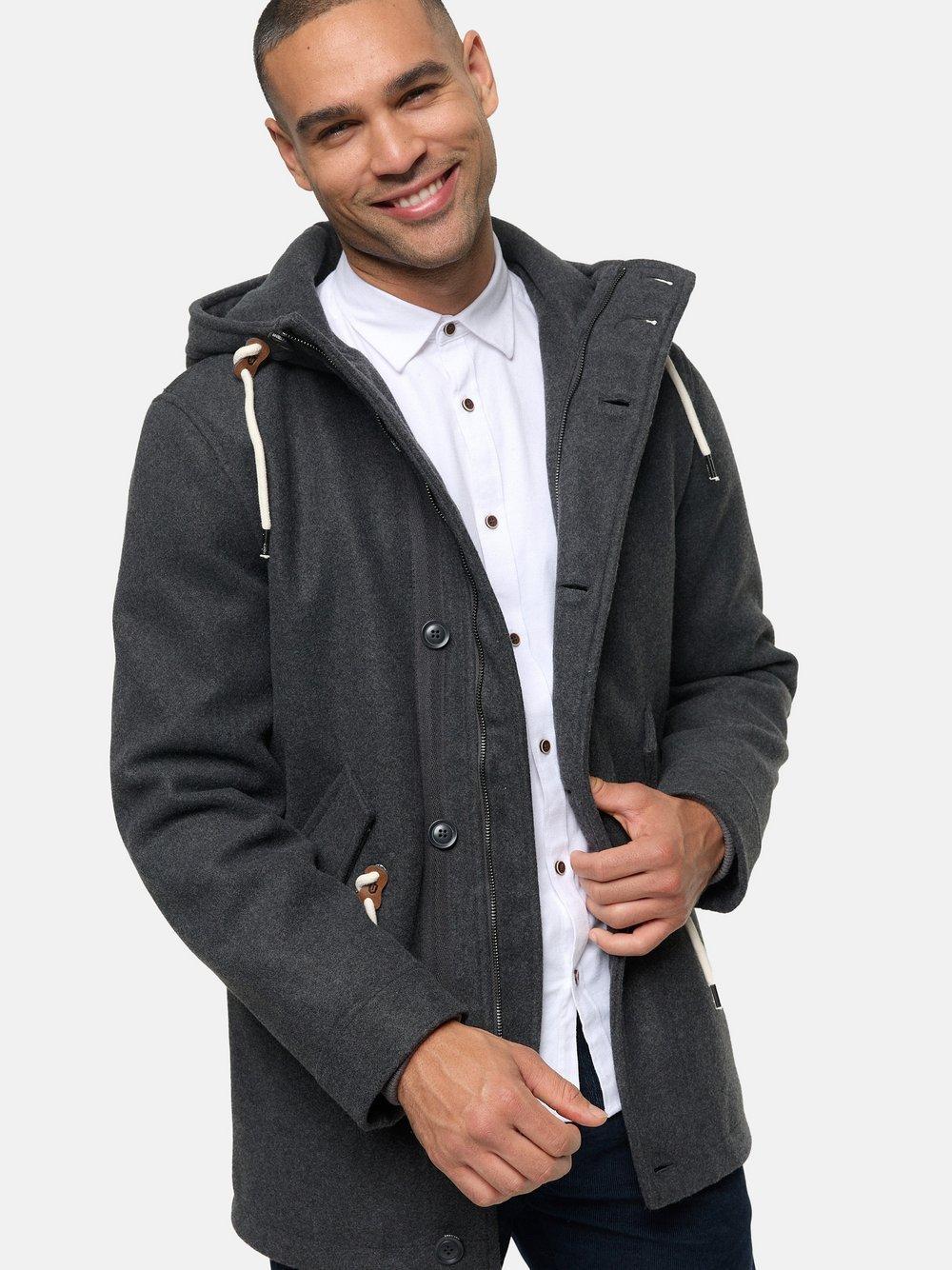 Indicode Mantel Herren, anthrazit Indicode Mantel Herren, anthrazit von INDICODE