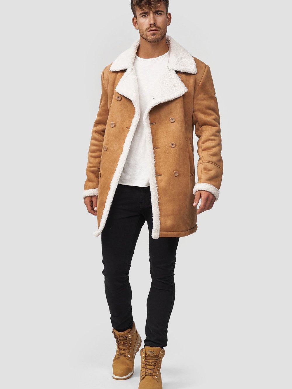 Indicode Mantel Herren, camel Indicode Mantel Herren, camel von INDICODE