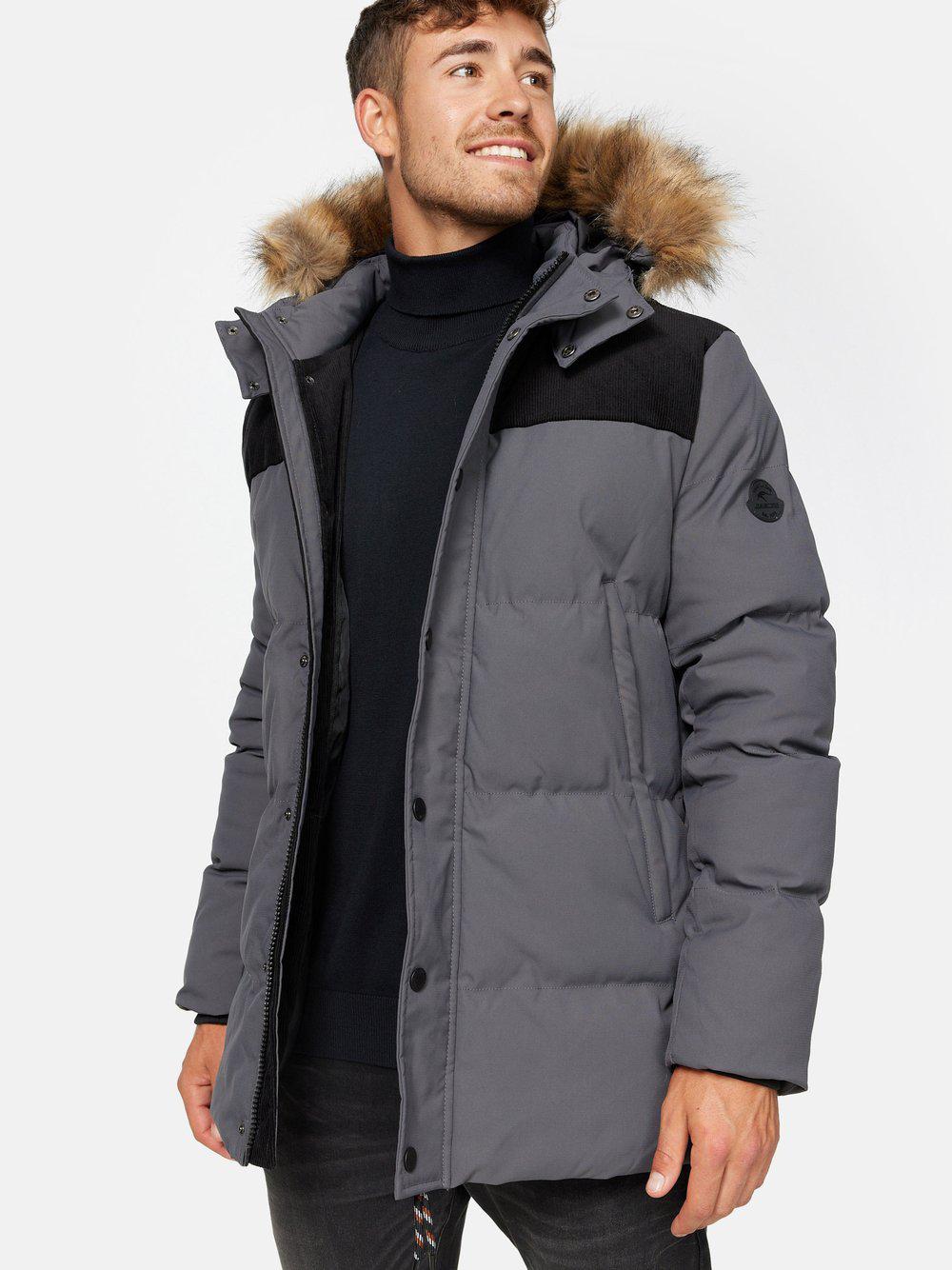 Indicode Parka Herren, anthrazit von INDICODE