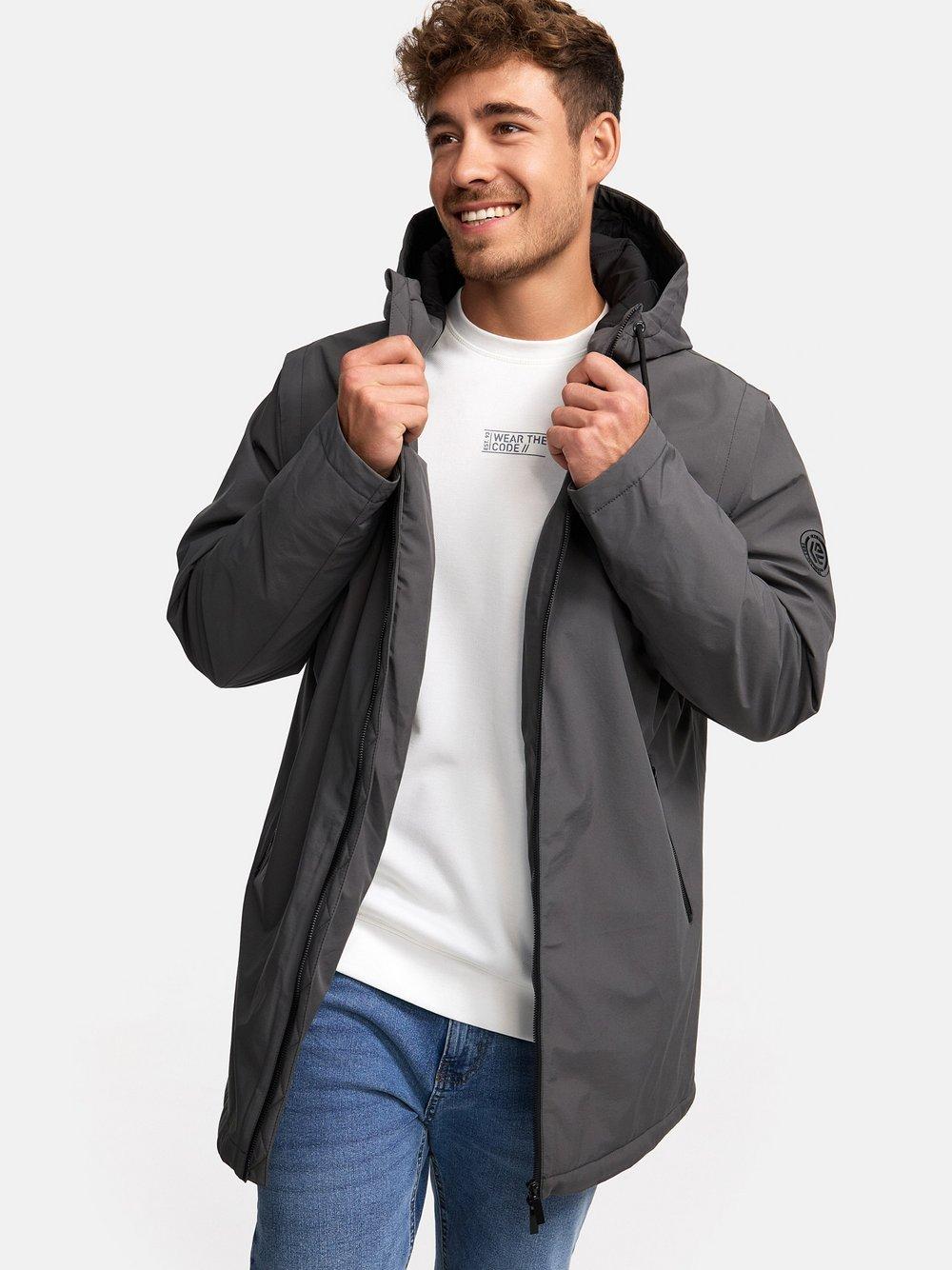 Indicode Parka Herren, anthrazit von INDICODE