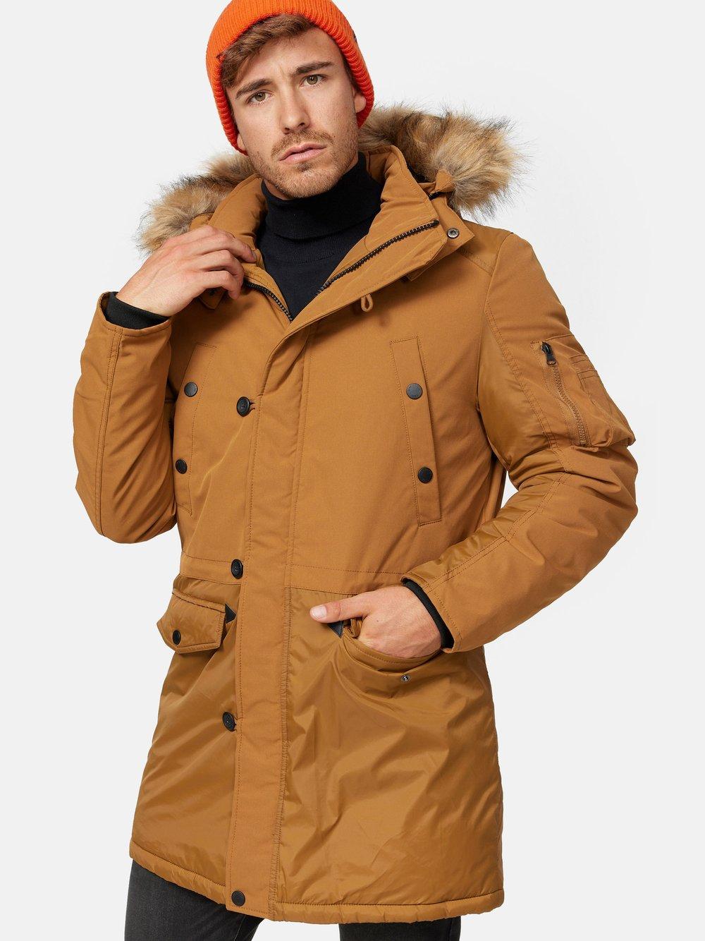 Indicode Parka Herren, braun von INDICODE