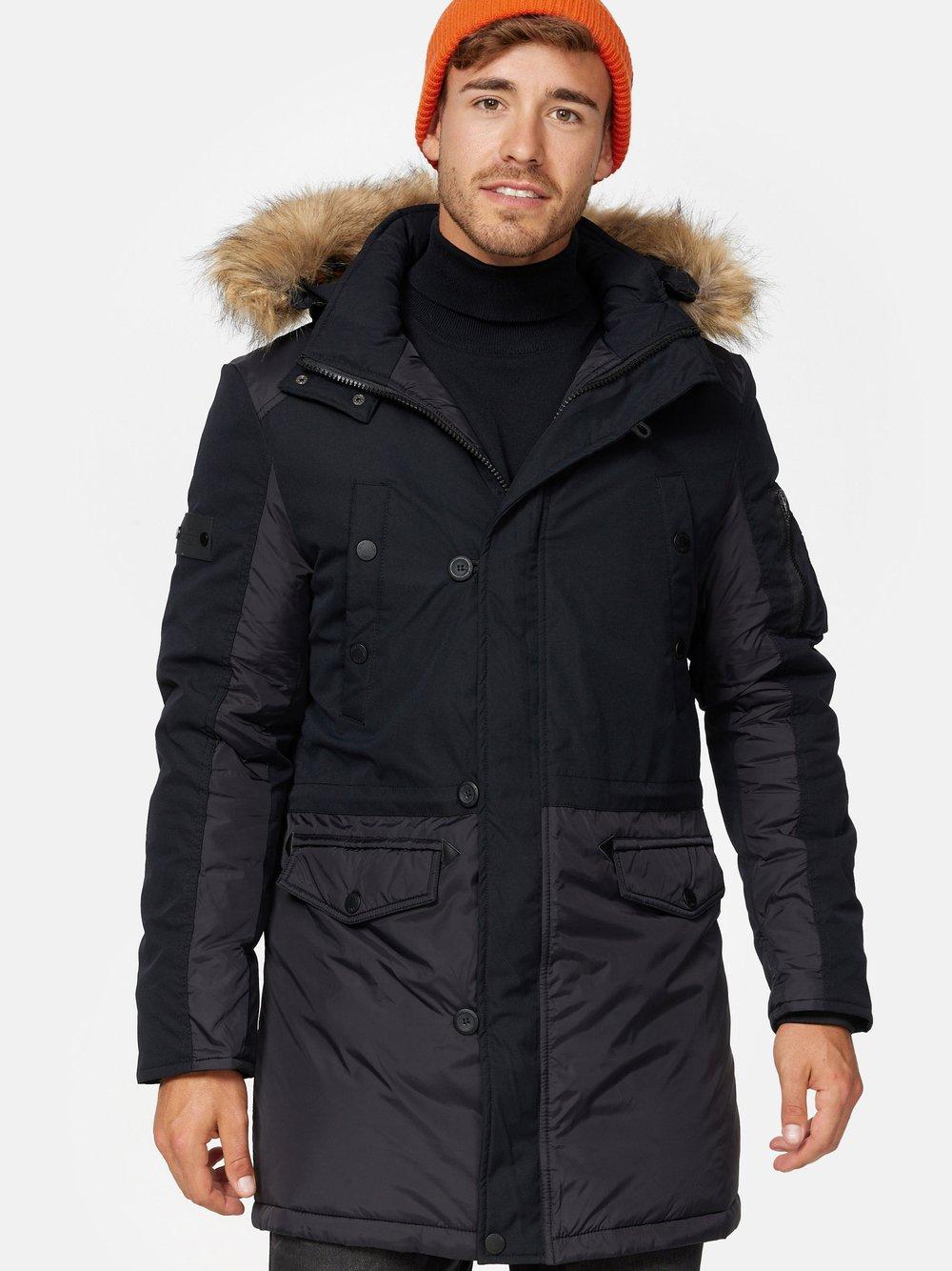 Indicode Parka Herren, schwarz von INDICODE