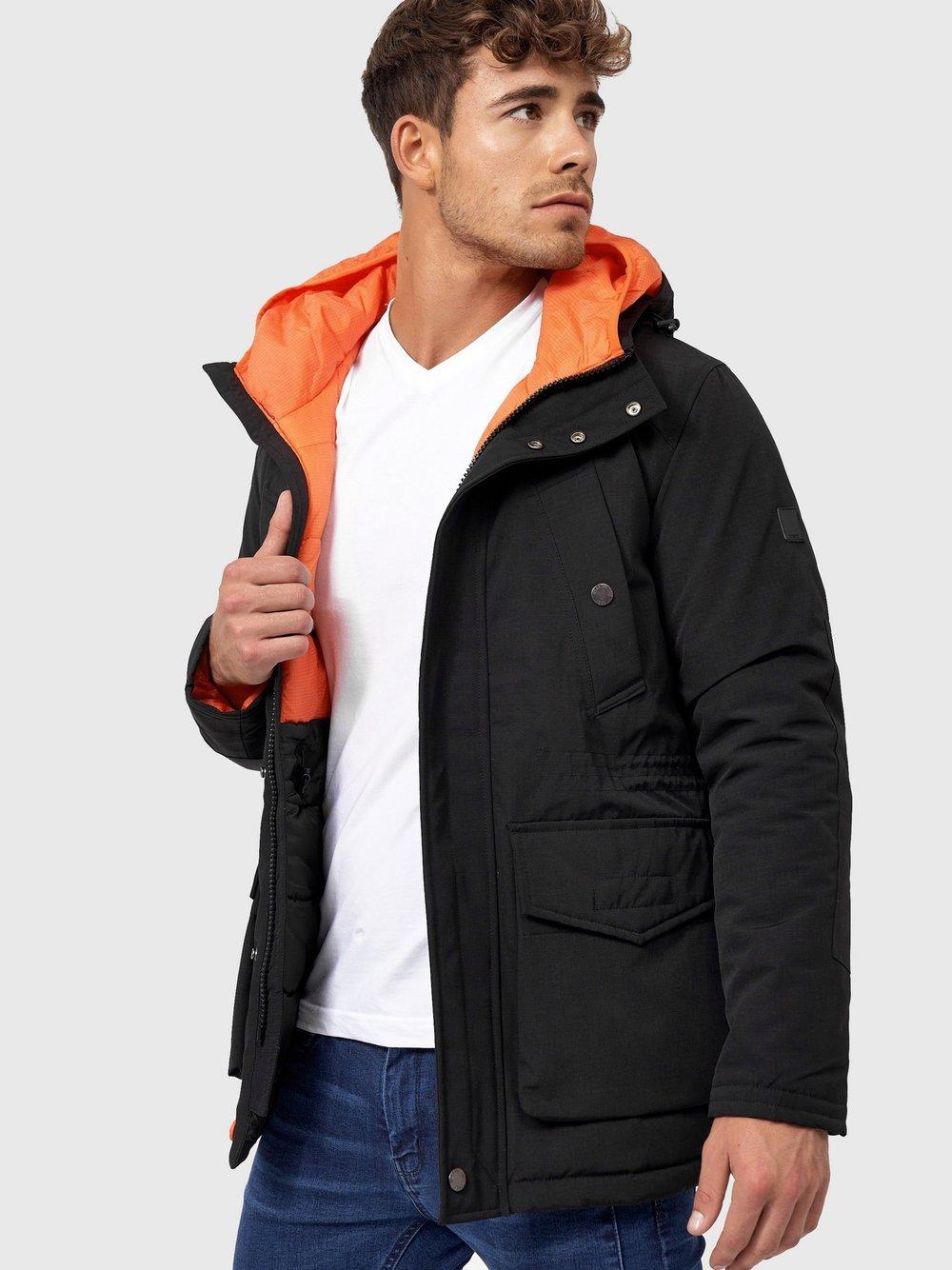 Indicode Parka Herren, schwarz von INDICODE