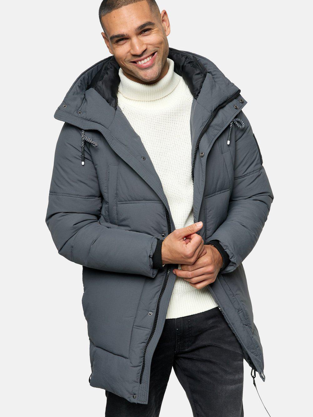 Indicode Parka Herren Polyamid, anthrazit von INDICODE