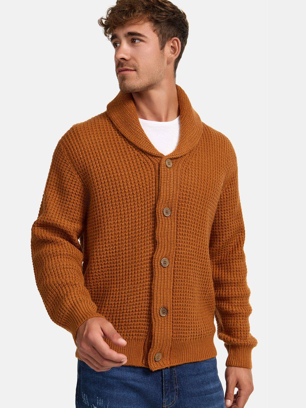 Indicode Strickjacke Herren, camel Indicode Strickjacke Herren, camel von INDICODE