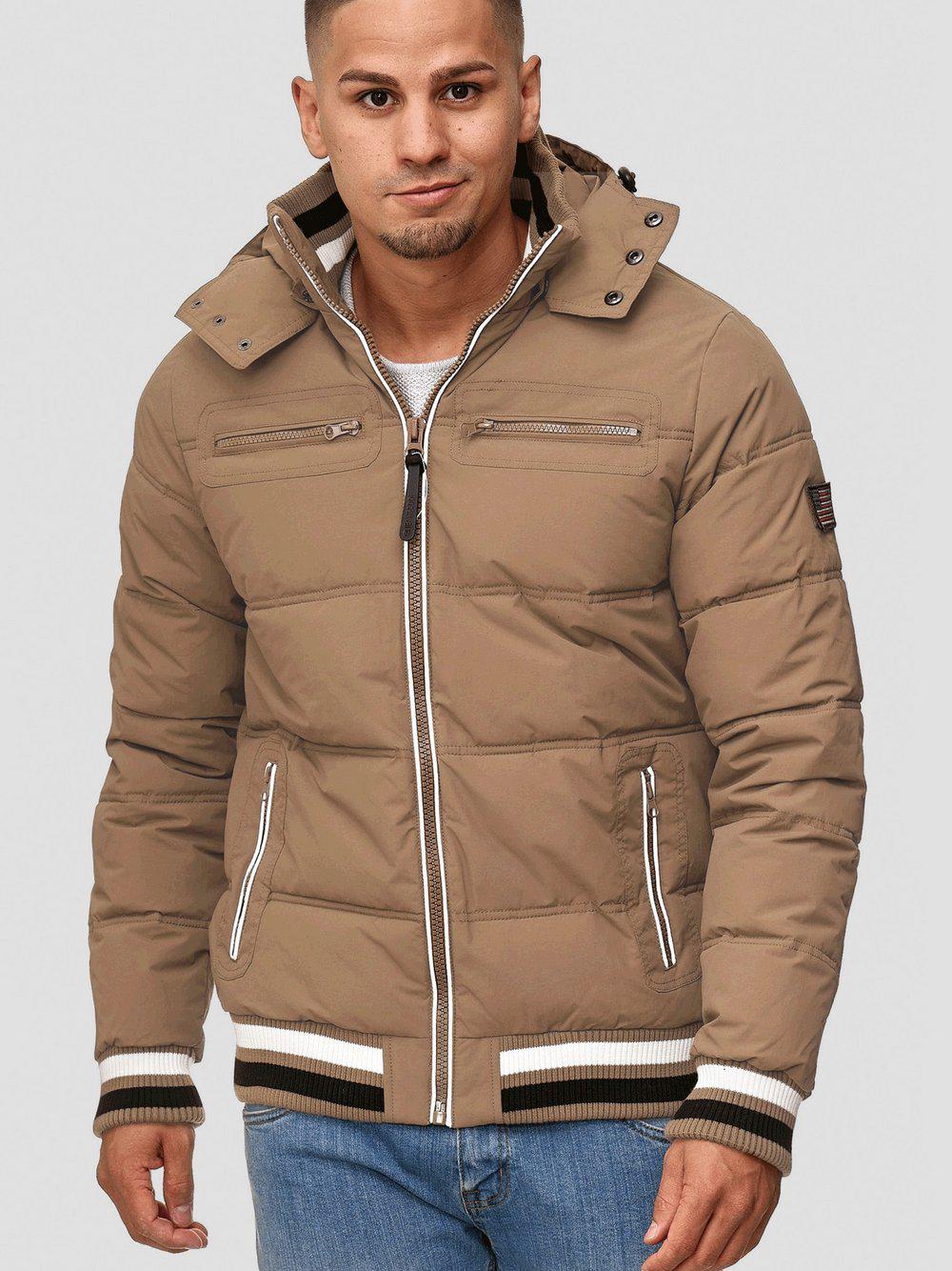 Indicode Winterjacke Herren, camel von INDICODE