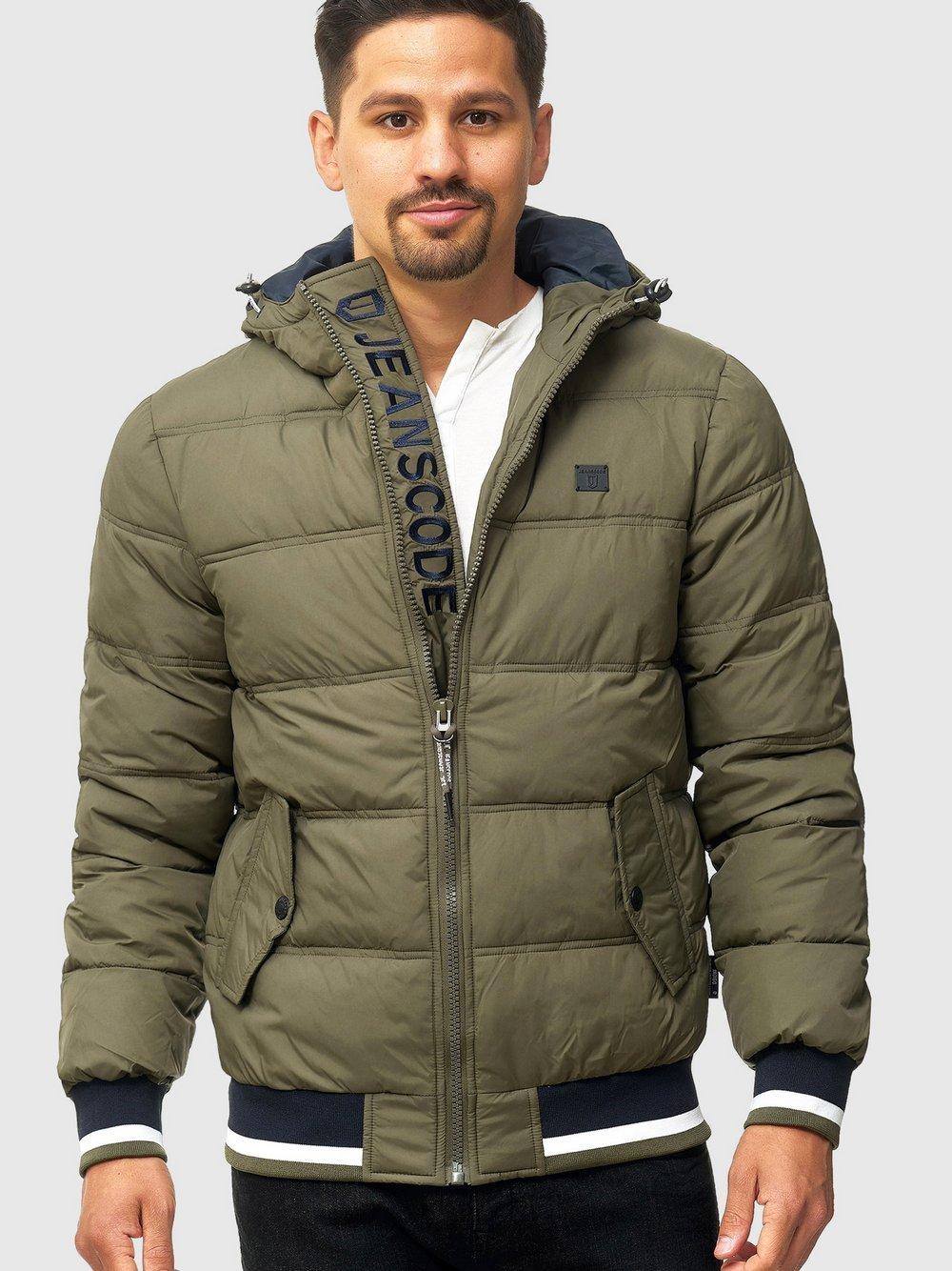 Indicode Winterjacke Herren, khaki von INDICODE