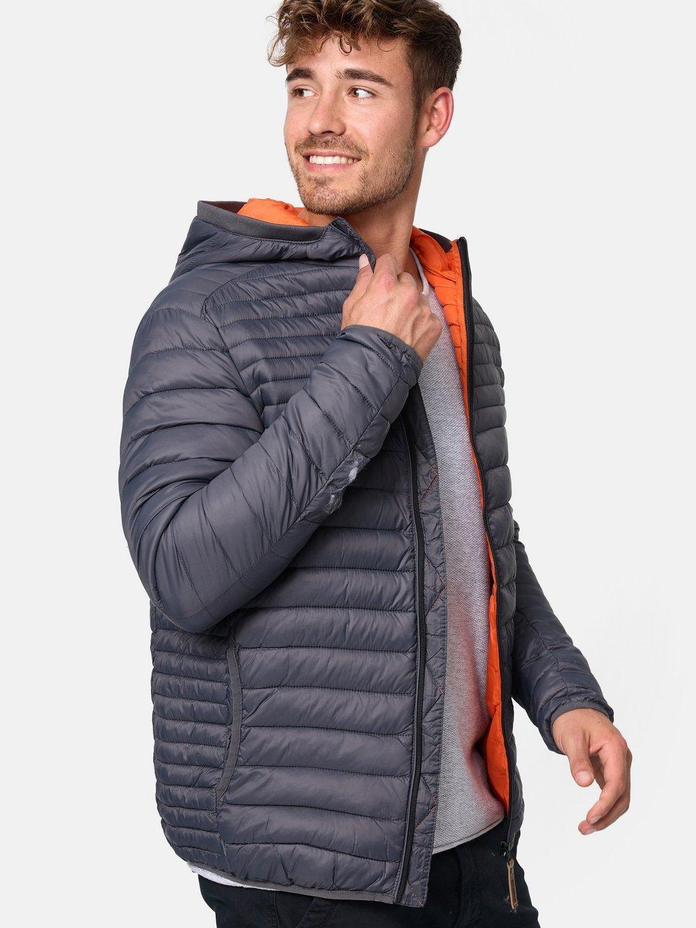 Indicode Winterjacke Herren Polyamid, anthrazit Indicode Winterjacke Herren Polyamid, anthrazit von INDICODE