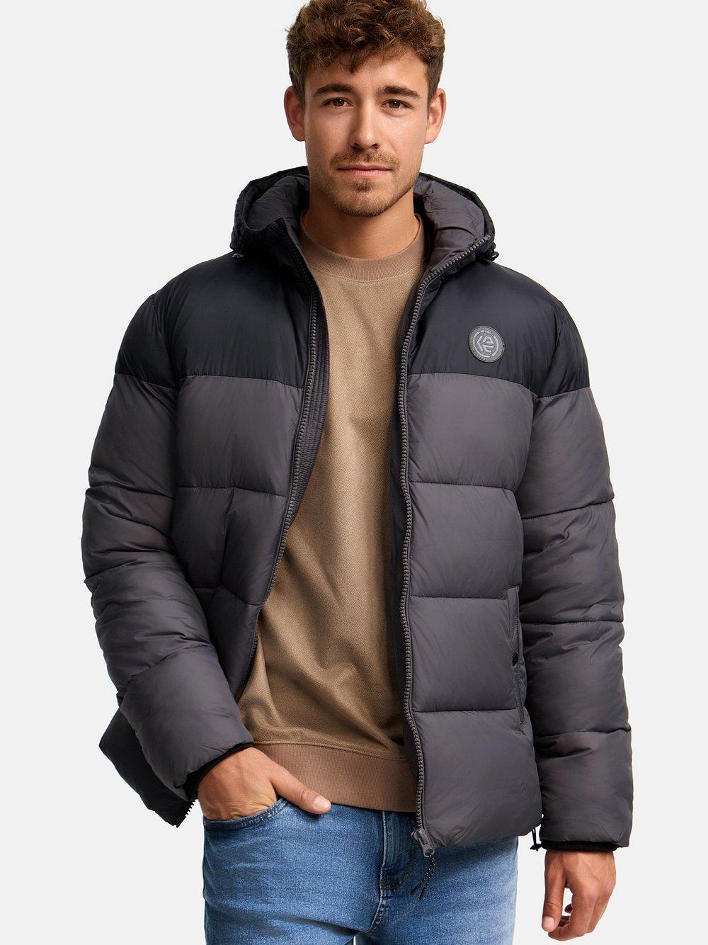 Indicode Winterjacke Herren Polyamid, anthrazit Indicode Winterjacke Herren Polyamid, anthrazit von INDICODE