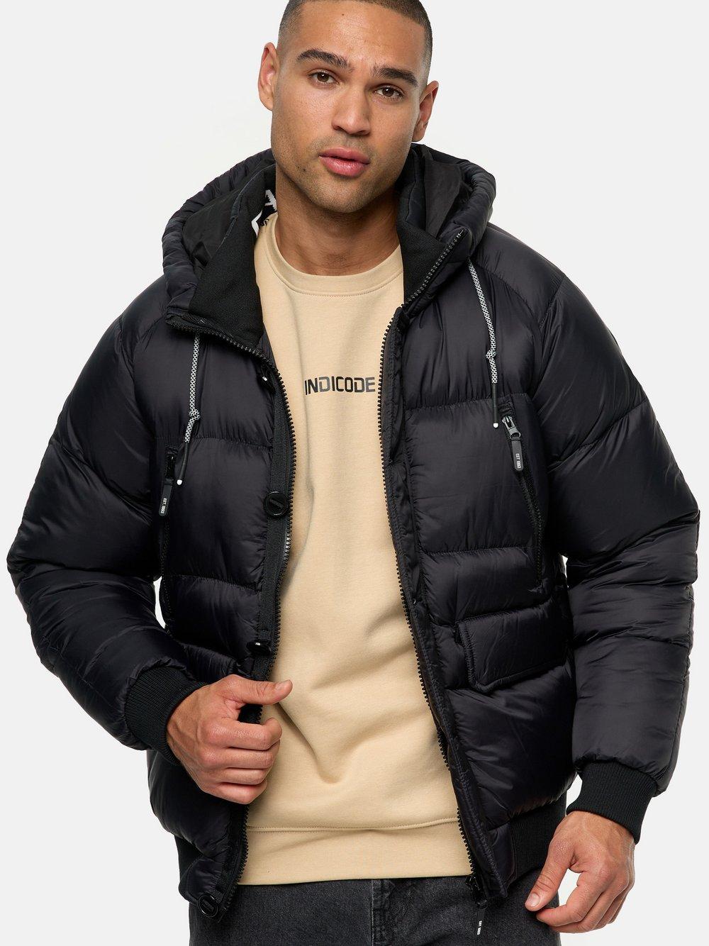 Indicode Winterjacke Herren Polyamid, schwarz Indicode Winterjacke Herren Polyamid, schwarz von INDICODE