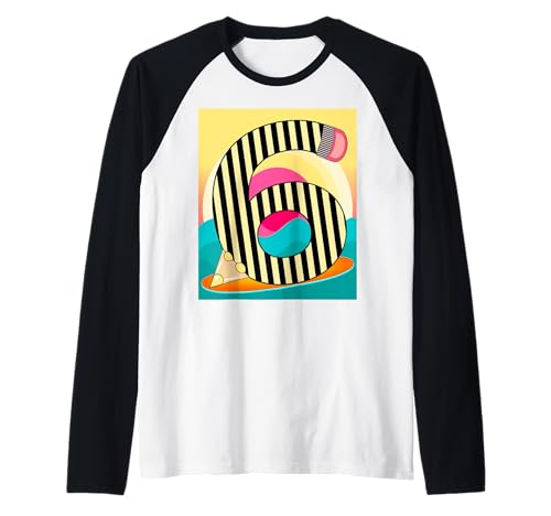 EINSCHULUNG SCHULKIND 6. GEBURTSTAG KINDER SURFEN SECHS Raglan EINSCHULUNG SCHULKIND 6. GEBURTSTAG KINDER SURFEN SECHS Raglan von INDOOR OUTDOOR SPORT ACTIVITY