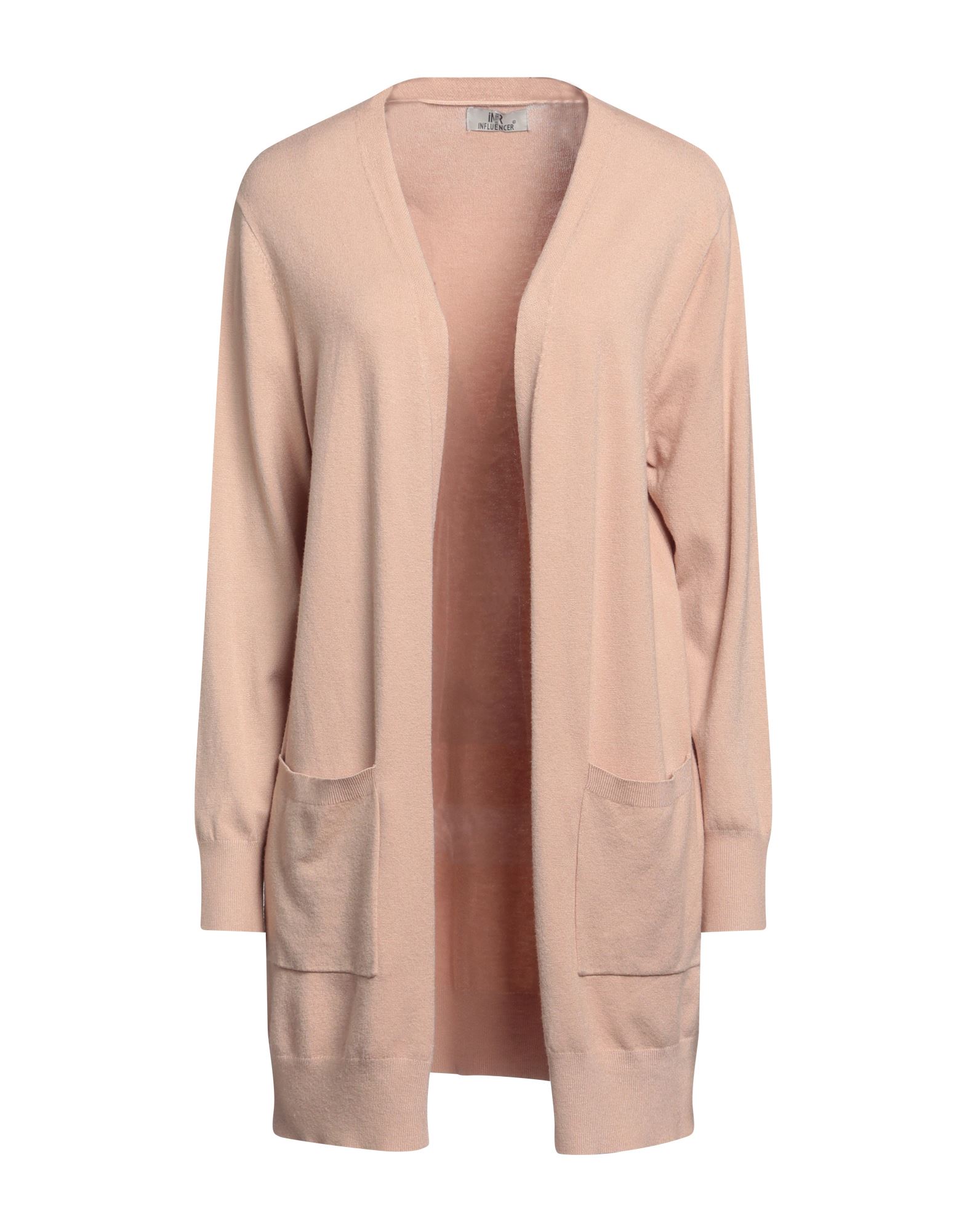 INFLUENCER Strickjacke Damen Beige von INFLUENCER