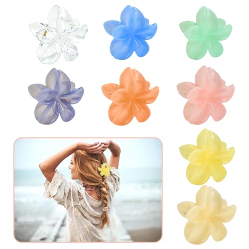 INFOMAG 8 Stück Blumen Haarklammern Set Haarspange Blume Damen Plastik Haarclips Haarkrebs Blume BlüTenblatt Design Haarkrallen Flower Hair Clip Haarspiralen Clip für Frauen und Mädchen INFOMAG 8 Stück Blumen Haarklammern Set Haarspange Blume Damen Plastik Haarclips Haarkrebs Blume BlüTenblatt Design Haarkrallen Flower Hair Clip Haarspiralen Clip für Frauen und Mädchen von INFOMAG