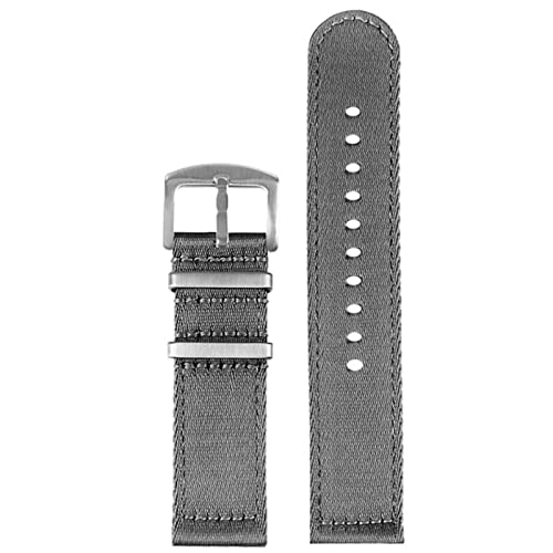 INFRI Glattes Nylonarmband, 20 mm, 22 mm, Schnellverschluss, Herren-Armband, Armbanduhr, 22 mm, Achat von INFRI