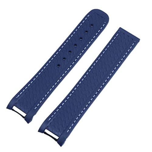 INFRI Uhrenarmband aus Gummi für Omega Seamaster 300 AT150 Aqua Terra, ultraleicht, 8900 Stahlschnalle, 20 mm, With Black Buckle, Achat INFRI Uhrenarmband aus Gummi für Omega Seamaster 300 AT150 Aqua Terra, ultraleicht, 8900 Stahlschnalle, 20 mm, With Black Buckle, Achat von INFRI