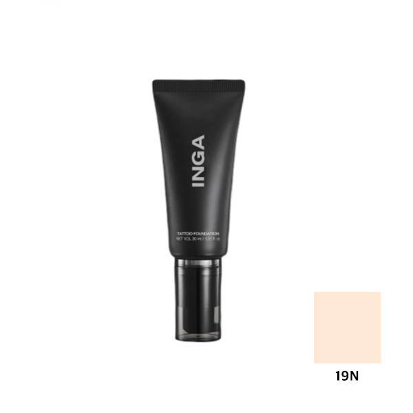 INGA - Tattoo Foundation - 30ml - 19N Light Vanilla von INGA