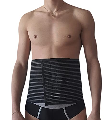 INGROSSO MERCERIE LCF Lombare-Stirnband, 24 cm hoch, schwarz, formend, figurformend, Rückenstütze für Damen und Herren, hergestellt in Italien. (XXXXXL) von INGROSSO MERCERIE LCF