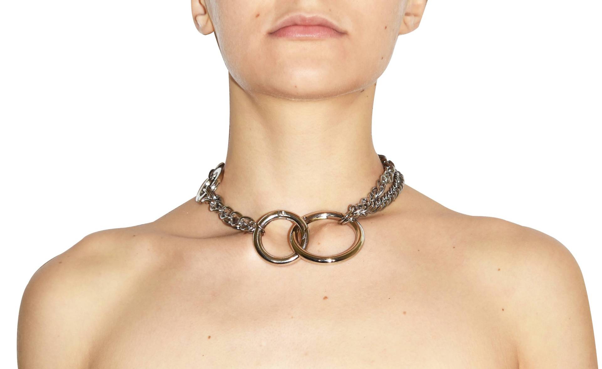 Gemischte Kette O Ringe Halskette Gemischte Kette O Ringe Halskette von INIGNE