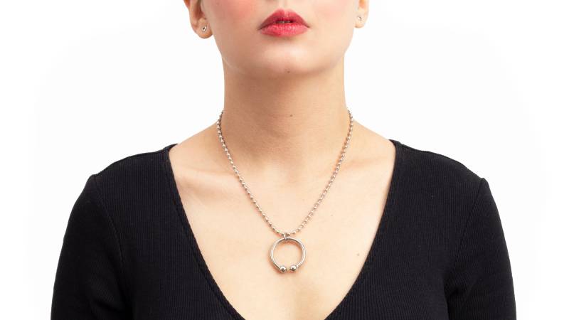 Piercing Kugelkette Halskette Piercing Kugelkette Halskette von INIGNE