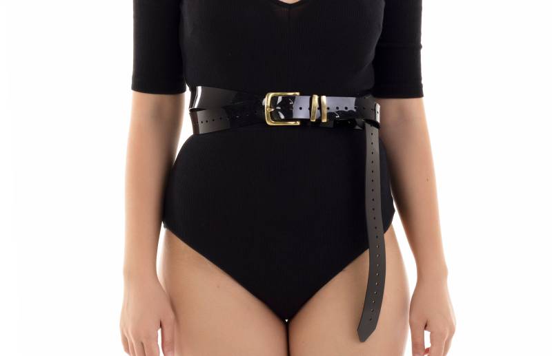 Wickelgürtel Pvc Gold Wickelgürtel Pvc Gold von INIGNE