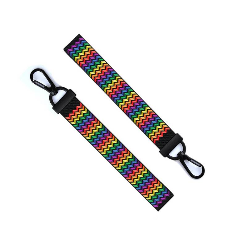 Lgbt-Flagge Schlüsselanhänger Gepäck Anhänger Reißverschluss Pull Bag Gay Stolz Regenbogen von INKINGHOUSE