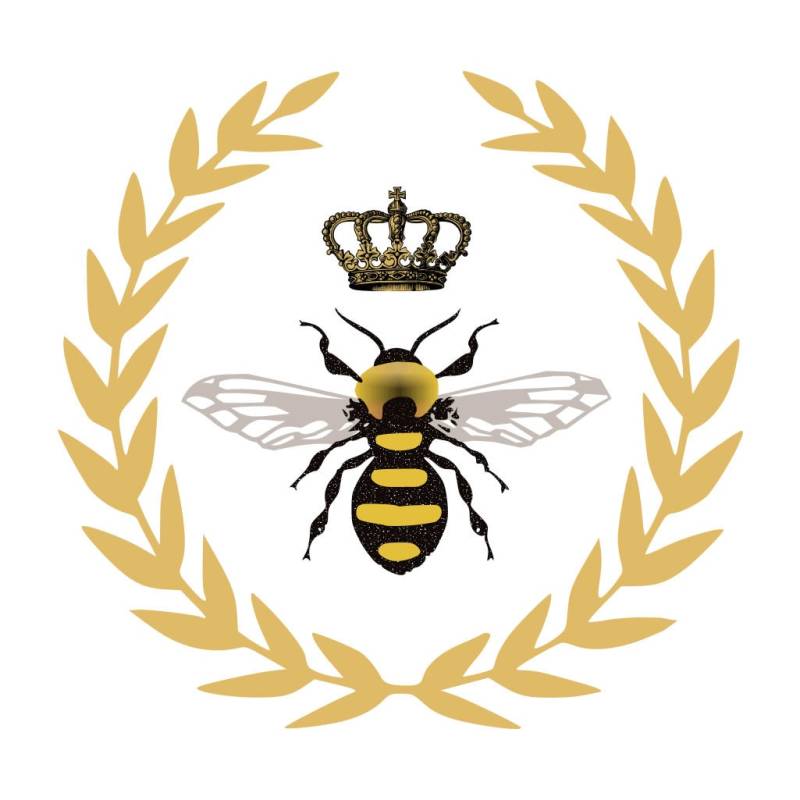 Satz Von 2 Queen Bee Iron On Siebdruck Transfers Für Stoffe Maschine Waschbar Patch von INKINGHOUSE