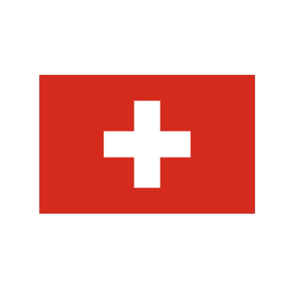 Satz Von 2 Schweizer Flagge Eisen Auf Sieb Druck Transfers Für Stoffe Maschine Waschbare Schweiz Patch von INKINGHOUSE