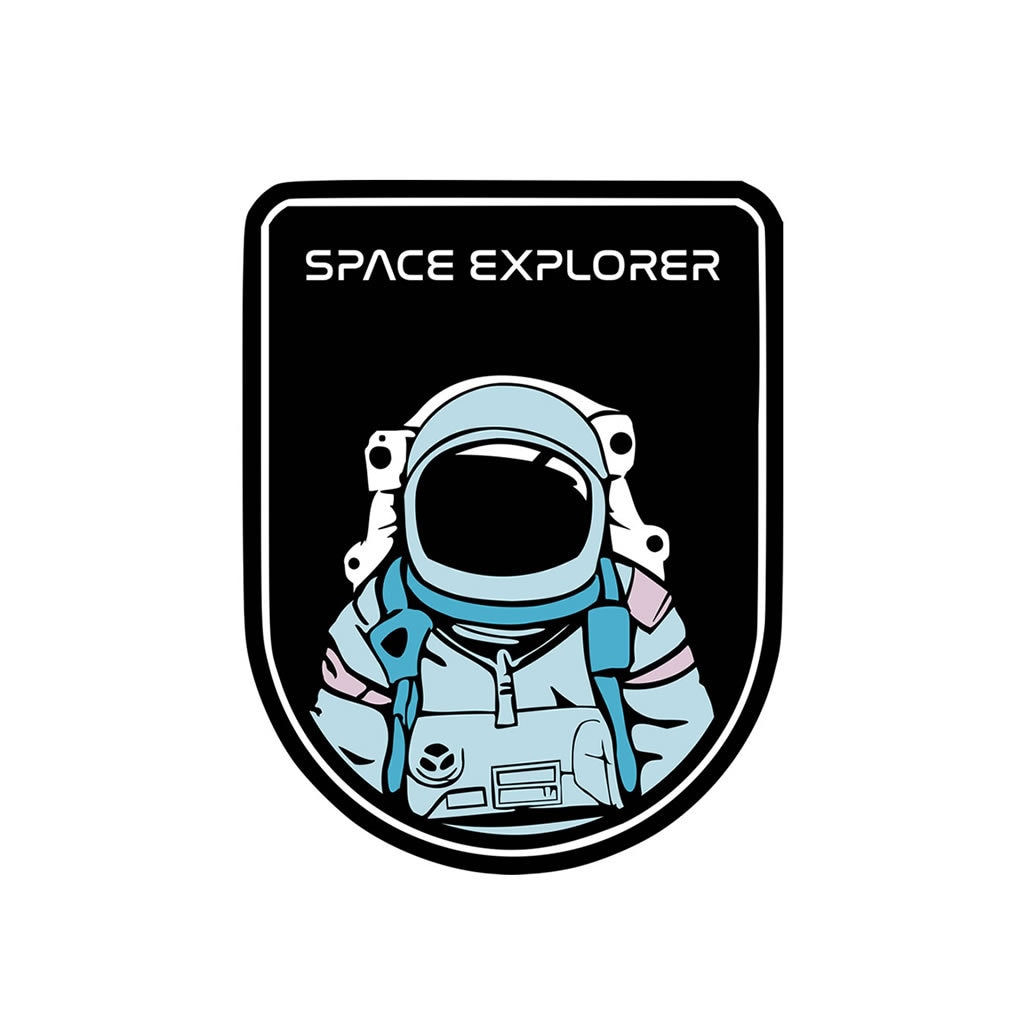 Space Explorer Eisen Auf Sieb Druck Transfers Für Stoffe Maschine Waschbar Nasa Astronaut Patch von INKINGHOUSE