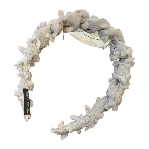 INLANDSIS 2025 Neues U-förmiges modisches Zahn-Haarkamm-Stirnband, elegante geflochtene Zickzack-Haarspangen mit gewellten Zähnen und hohem Schädel (C2 Gray) von INLANDSIS