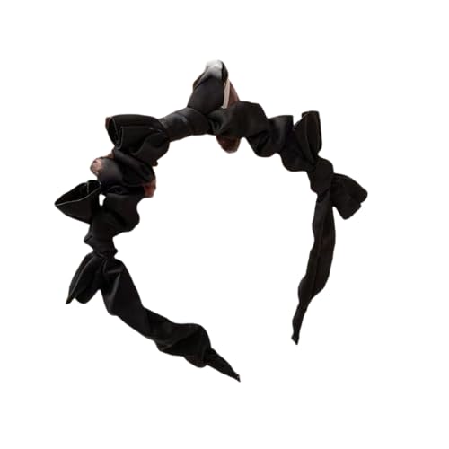 INLANDSIS 2025 Neues U-förmiges modisches Zahn-Haarkamm-Stirnband, elegante geflochtene Zickzack-Haarspangen mit gewellten Zähnen und hohem Schädel (Z12 Black) von INLANDSIS