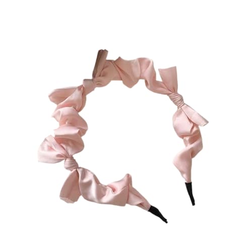 INLANDSIS 2025 Neues U-förmiges modisches Zahn-Haarkamm-Stirnband, elegante geflochtene Zickzack-Haarspangen mit gewellten Zähnen und hohem Schädel (Z14 Pink) von INLANDSIS