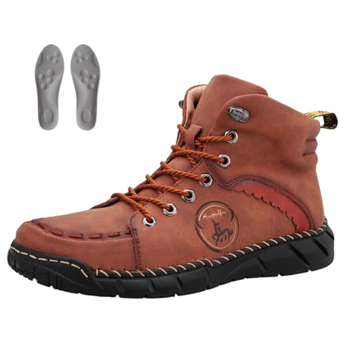 INLANDSIS Vilobel Herren-Schlupfschuhe, orthopädische Sicherheits-Arbeitsstiefel, schützende Zehen, leicht, stoßdämpfend, rutschfest, braun, 40 2/3 EU INLANDSIS Vilobel Herren-Schlupfschuhe, orthopädische Sicherheits-Arbeitsstiefel, schützende Zehen, leicht, stoßdämpfend, rutschfest, braun, 40 2/3 EU von INLANDSIS