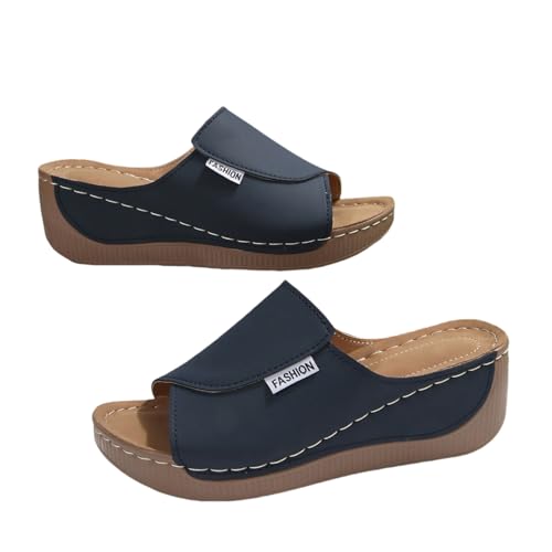 INLANDSIS Vivastep Sandalen Damen - Ergonomische & Rutschfeste Orthopädische，Sandalen Zur Schmerzlinderung Damenpantoffel Mit Offener Orthopädischer Zehenpartie von INLANDSIS