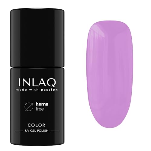 INLAQ® UV Nagellack in Verschiedenen Farben - UV LED Gel Nail Polish - Gellack UV Lack aus der Kollektion Crazy Rainbow 6 ml - East Side Color von INLAQ