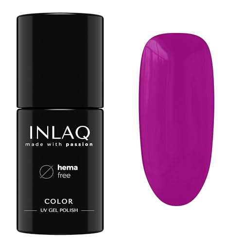 INLAQ® UV Nagellack Lavender - 6 ml Hema Free - Langlebiger UV Lack - Nail Polish - Sweet Candies Kollektion - Gelnägel - Shellac Gel - Gellack ohne Hema | 1066- Lavender Studio von INLAQ