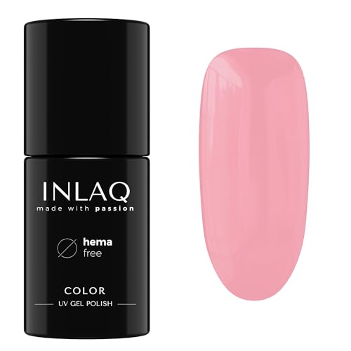INLAQ® UV Nagellack in Verschiedenen Farben - UV LED Gel Nail Polish Perfekt für eine Hochzeit - Gellack UV Lack aus der Kollektion Marry Me! 6 ml - First Sight Color von INLAQ