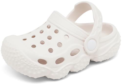 INMINPIN Unisex Kinder Kleinkind Clogs Gartenschuhe Jungen Mädchen Badeschuhe Strand Sandalen rutschfeste,Weiß,23 EU= Hersteller 24 INMINPIN Unisex Kinder Kleinkind Clogs Gartenschuhe Jungen Mädchen Badeschuhe Strand Sandalen rutschfeste,Weiß,23 EU= Hersteller 24 von INMINPIN