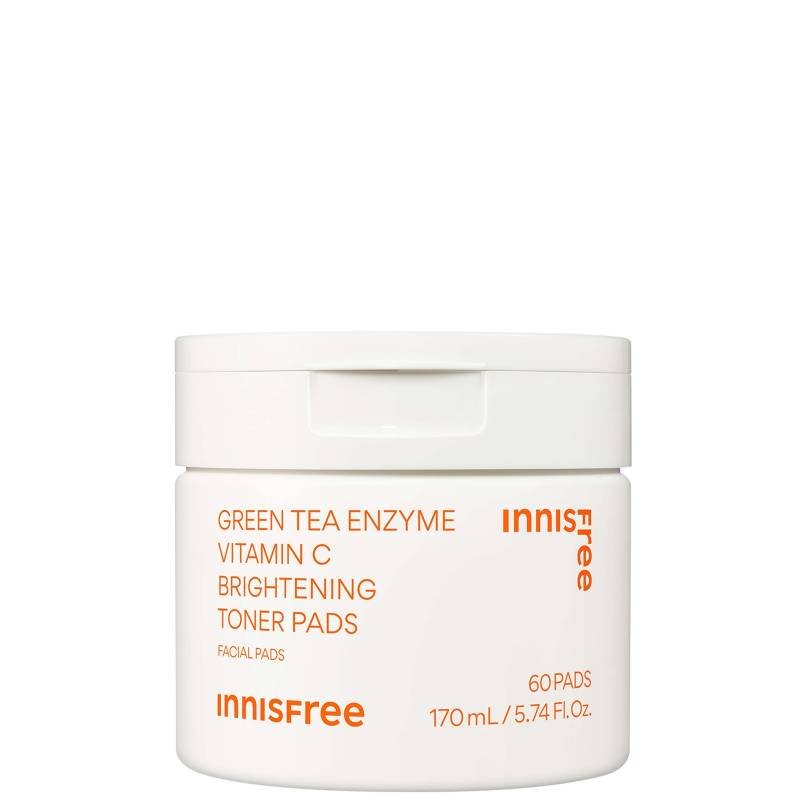 INNISFREE Green Tea Enzyme Vitamin C Brightening Toner Pads - 60 pads von innisfree