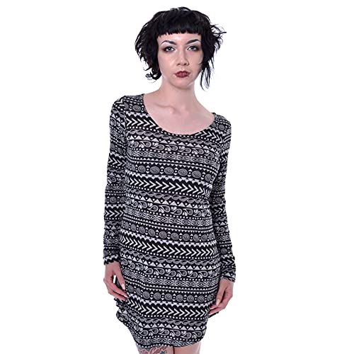 INNOCENT Winter Dress Frauen Kurzes Kleid grau/schwarz XL 100% Polyester Casual Wear, Rockwear von INNOCENT