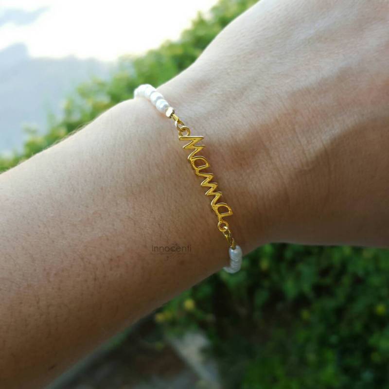 Geschenk Für Mama Mütter Armband Geburtstagsgeschenk Neue Mutter Schmuck von INNOCENTIJEWELRY