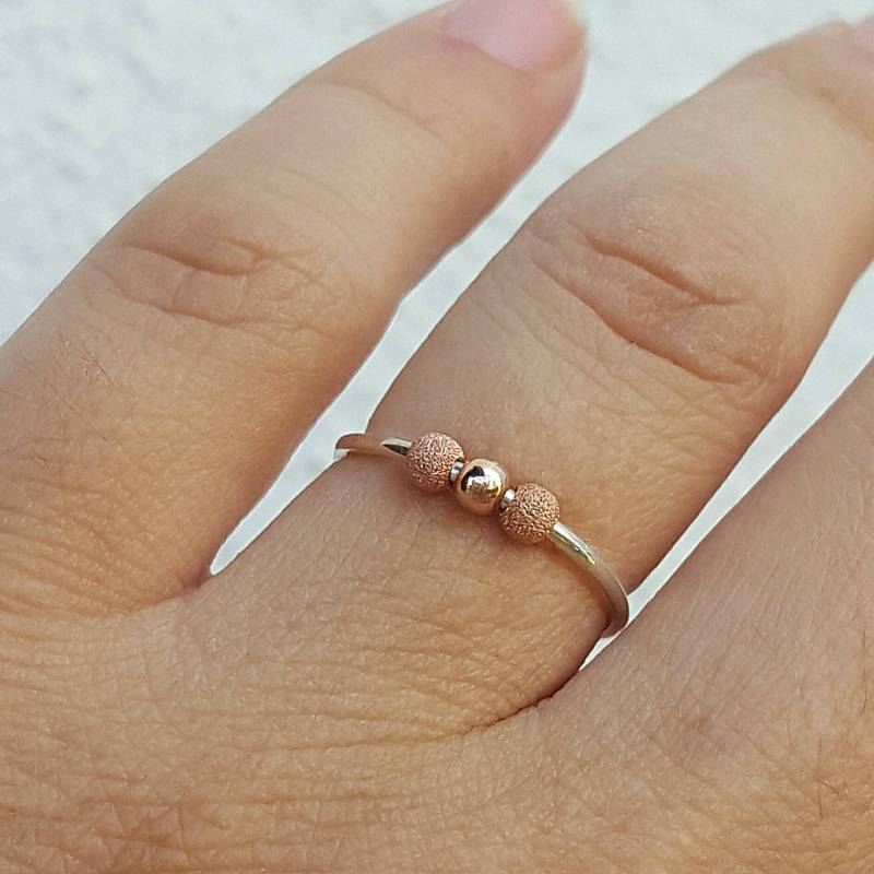 Sorgen Ring, Fidget Meditation Angst Spinner Stress Schmuck, Yoga Schmuck von INNOCENTIJEWELRY