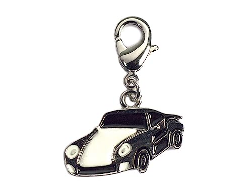 INNSPIRO NICE CHARMS Porsche Anhänger aus Metall mit Karabiner 20 x 14 mm. 25u., 23x13mm., Metall, Kein Edelstein von INNSPIRO
