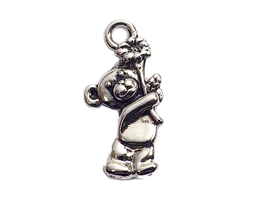 INNSPIRO Nice Charms Anhänger aus Metall, Bär, 9 x 18 mm, 25 Stück, 9x14mm., Metall, Kein Edelstein INNSPIRO Nice Charms Anhänger aus Metall, Bär, 9 x 18 mm, 25 Stück, 9x14mm., Metall, Kein Edelstein von INNSPIRO
