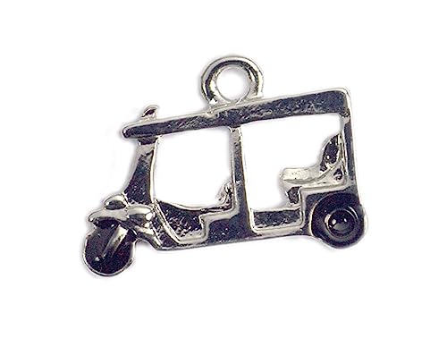 INNSPIRO Nice Charms Anhänger aus Metall, schwarz, 15 x 11 mm, 25 Stück., 23x10mm., Metall, Kein Edelstein von INNSPIRO