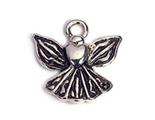 INNSPIRO Nice Charms Engel-Anhänger aus Metall, 10 x 15 mm, 25 Stück., 22x10mm., Metall, Kein Edelstein INNSPIRO Nice Charms Engel-Anhänger aus Metall, 10 x 15 mm, 25 Stück., 22x10mm., Metall, Kein Edelstein von INNSPIRO