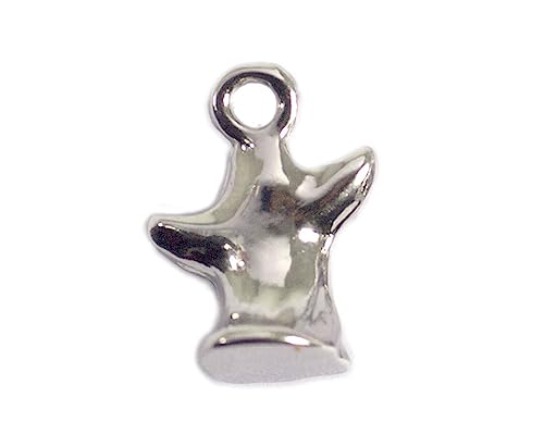 INNSPIRO Nice Charms Ghost Metallanhänger 10 x 13 mm, 25 Stück, 20x13mm., Metall, Kein Edelstein von INNSPIRO