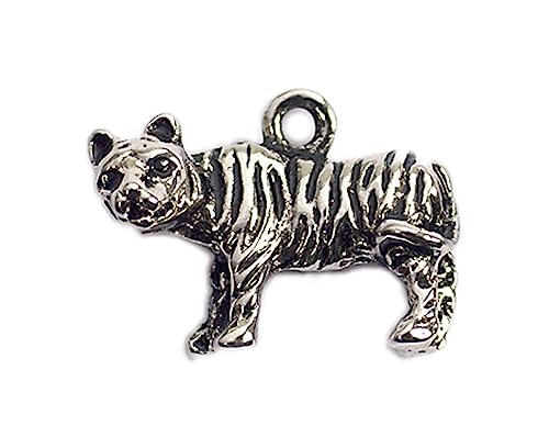 INNSPIRO Nice Charms Hyäne-Anhänger aus Metall, 20 x 18 mm, 25 Stück., 10x20mm., Metall, Kein Edelstein von INNSPIRO