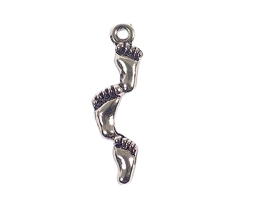 INNSPIRO Nice Charms Metall-Anhänger, 3 Füße, 4 x 20 mm, 25 Stück, 8x16mm., Metall, Kein Edelstein INNSPIRO Nice Charms Metall-Anhänger, 3 Füße, 4 x 20 mm, 25 Stück, 8x16mm., Metall, Kein Edelstein von INNSPIRO
